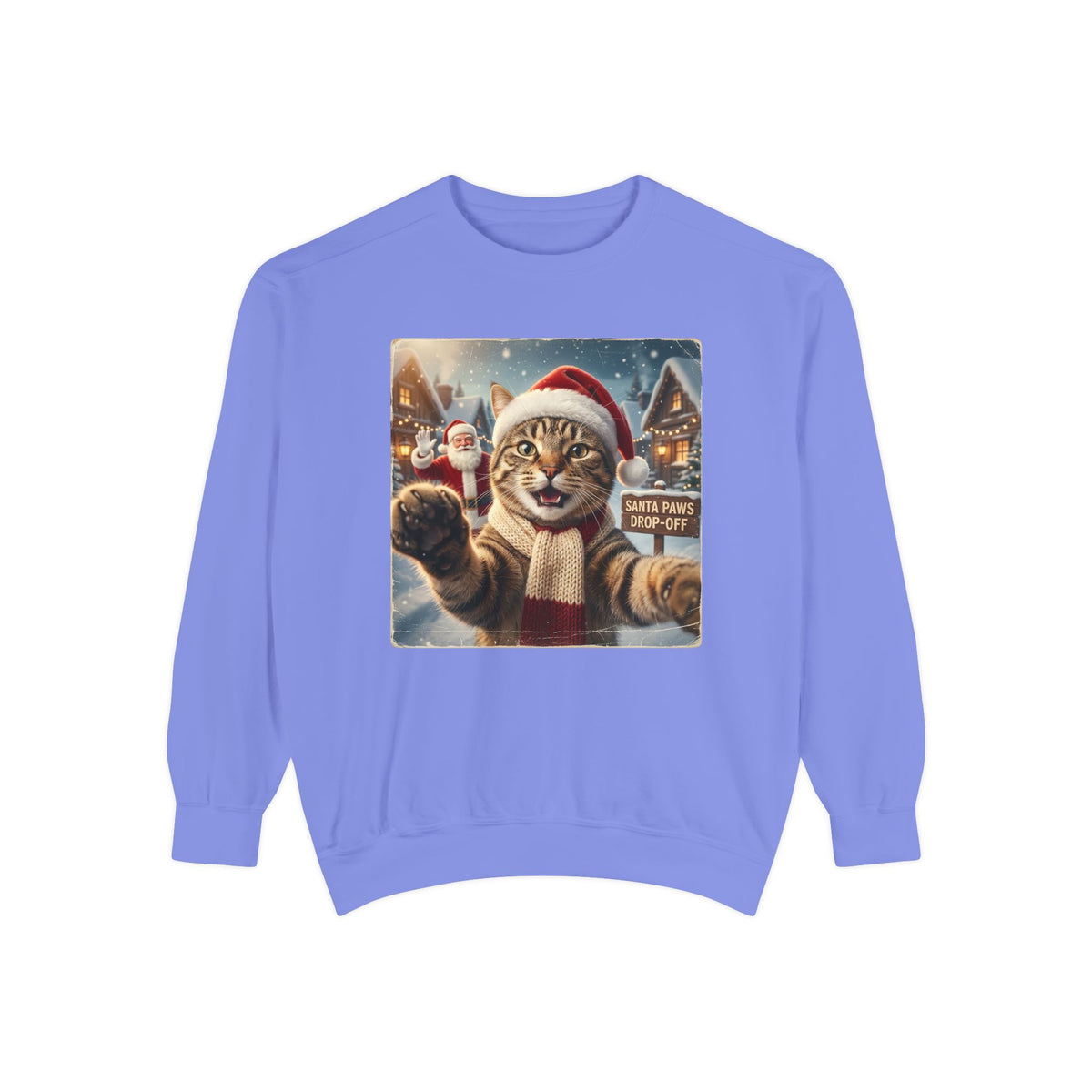 Shop Funny Festive Santa Cat Christmas Sweatshirt for Casual Outfits, a cozy, playful pick for holiday parties, lounging, and seasonal style. Add feline festive flair with the Festive Santa Cat Christmas Sweatshirt for Casual Outfits, perfect for cozy winter looks and holiday fun. Buy Festive Santa Cat Christmas Sweatshirt for Casual Outfits—soft, cheerful holiday wear made for gift giving and everyday comfort.