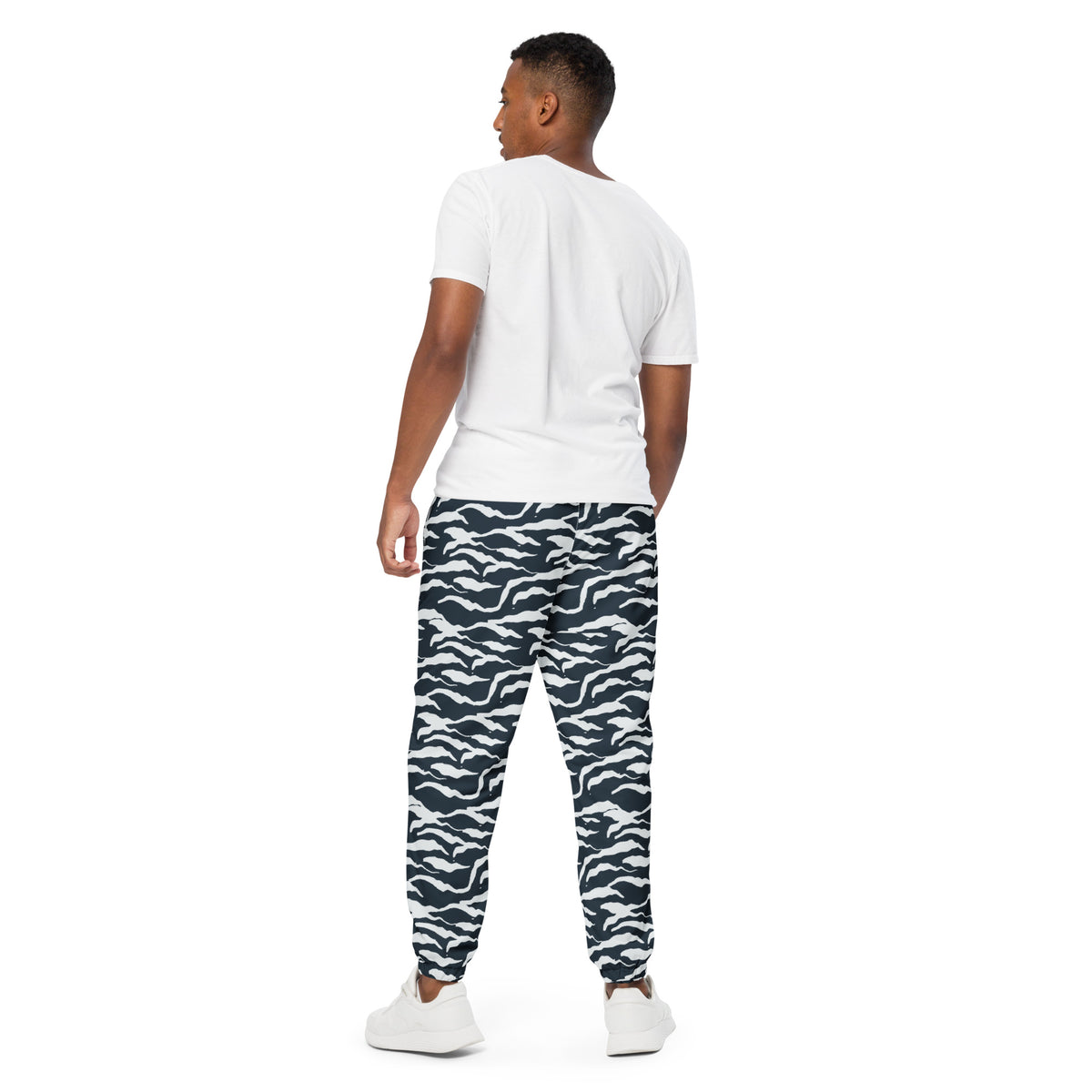 Shop Wavy Organic Camo Stripes Unisex Track Pants Casual Wear for a standout look, soft organic fabric, and relaxed comfort from street to sofa. Upgrade your casual wardrobe with Wavy Organic Camo Stripes Unisex Track Pants—designed for versatile style and all-day comfort. Buy Wavy Organic Camo Stripes Unisex Track Pants, blending bold style, organic comfort, and an easy fit for everyday movement.