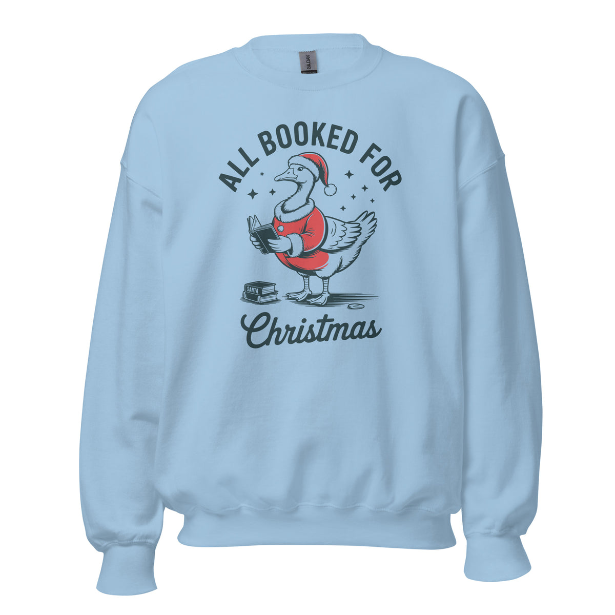 Make spirits bright with the Best Cute All Booked for Christmas Festive Goose Sweatshirt—an easygoing festive favorite for winter days and parties. Shop All Booked for Christmas Festive Goose Sweatshirt for a charming, comfortable holiday look that brings festive fun to every plan. Celebrate the season in the All Booked for Christmas Festive Goose Sweatshirt, a cozy, playful layer for holiday gatherings and gifting.