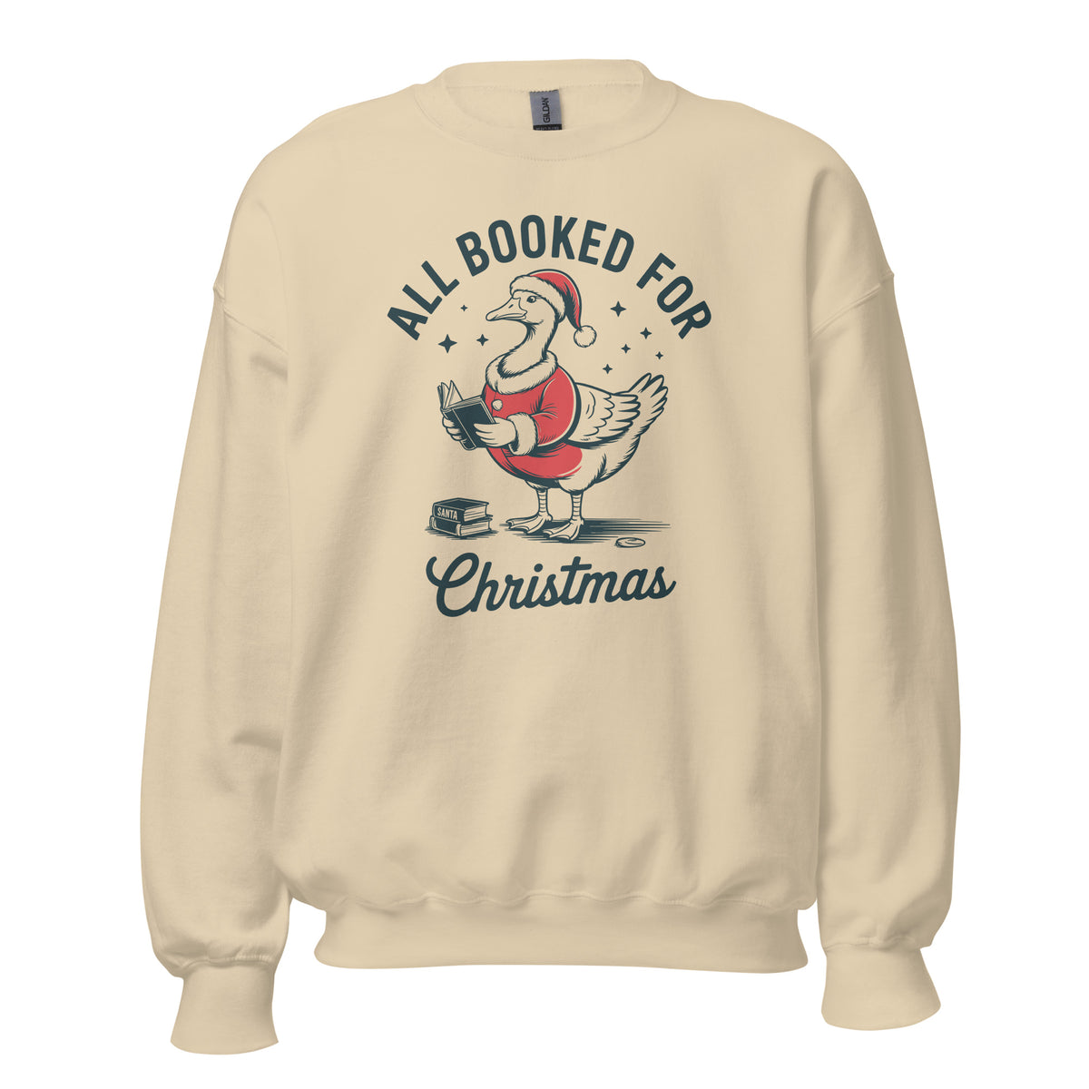 Make spirits bright with the Best Cute All Booked for Christmas Festive Goose Sweatshirt—an easygoing festive favorite for winter days and parties. Shop All Booked for Christmas Festive Goose Sweatshirt for a charming, comfortable holiday look that brings festive fun to every plan. Celebrate the season in the All Booked for Christmas Festive Goose Sweatshirt, a cozy, playful layer for holiday gatherings and gifting.