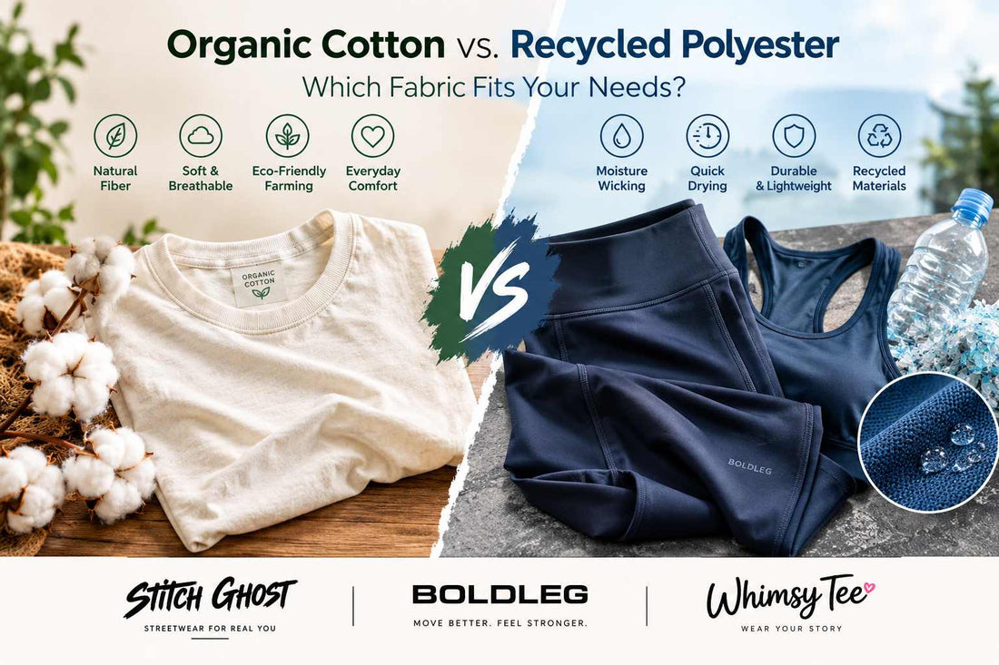 Organic Cotton vs. Recycled Polyester: Which Fabric Fits Your Needs?