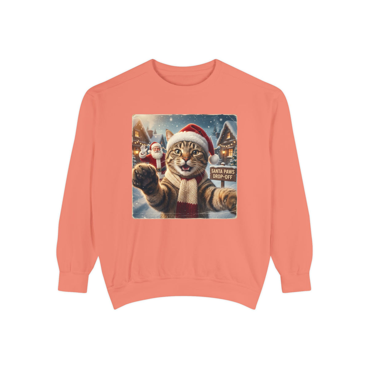 Shop Funny Festive Santa Cat Christmas Sweatshirt for Casual Outfits, a cozy, playful pick for holiday parties, lounging, and seasonal style. Add feline festive flair with the Festive Santa Cat Christmas Sweatshirt for Casual Outfits, perfect for cozy winter looks and holiday fun. Buy Festive Santa Cat Christmas Sweatshirt for Casual Outfits—soft, cheerful holiday wear made for gift giving and everyday comfort.