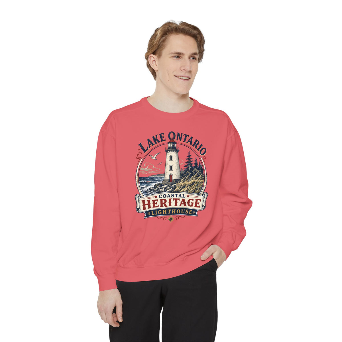 Lake Ontario Lighthouse Heritage Sweatshirt Casual Wear Shop the Lake Ontario Lighthouse Heritage Sweatshirt for classic nautical style, everyday comfort, and a tribute to Great Lakes history. Celebrate shoreline history in the Lake Ontario Lighthouse Heritage Sweatshirt, a cozy layer for beacon lovers and Great Lakes explorers. The Lake Ontario Lighthouse Heritage Sweatshirt blends soft comfort with timeless coastal pride—perfect for lighthouse fans and gifting.