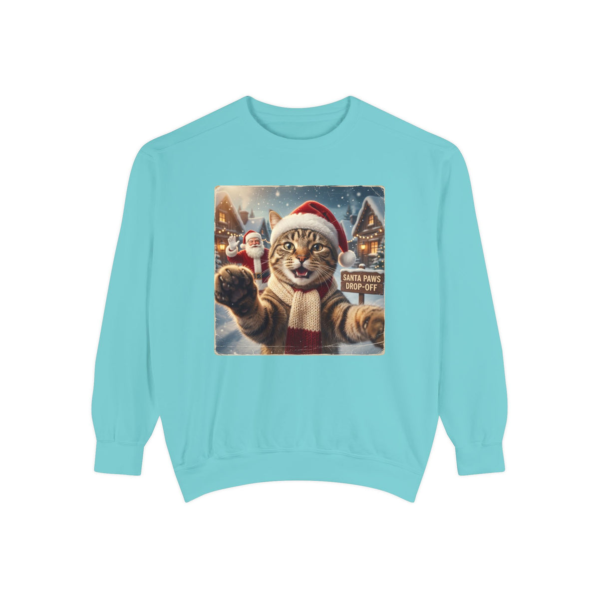 Shop Funny Festive Santa Cat Christmas Sweatshirt for Casual Outfits, a cozy, playful pick for holiday parties, lounging, and seasonal style. Add feline festive flair with the Festive Santa Cat Christmas Sweatshirt for Casual Outfits, perfect for cozy winter looks and holiday fun. Buy Festive Santa Cat Christmas Sweatshirt for Casual Outfits—soft, cheerful holiday wear made for gift giving and everyday comfort.
