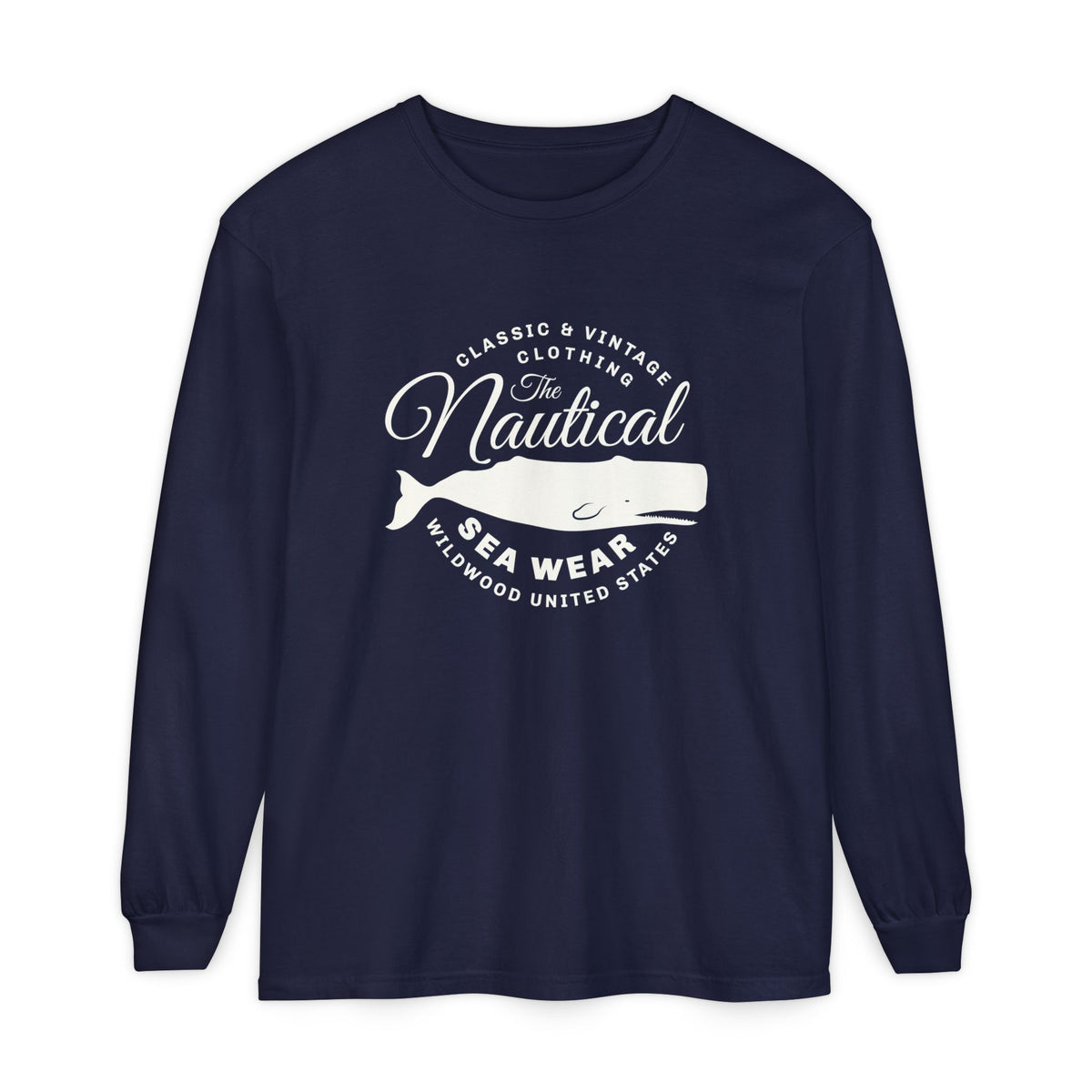 Shop unique Nautical Sea Wear Whale Long Sleeve T-Shirt for Casual Wear—a comfortable, ocean-inspired layer for everyday style. Refresh your wardrobe with the Nautical Sea Wear Whale Long Sleeve T-Shirt for Casual Wear, made for laid-back coastal style. Buy Nautical Sea Wear Whale Long Sleeve T-Shirt for Casual Wear, featuring a coastal-inspired design and all-day comfort.