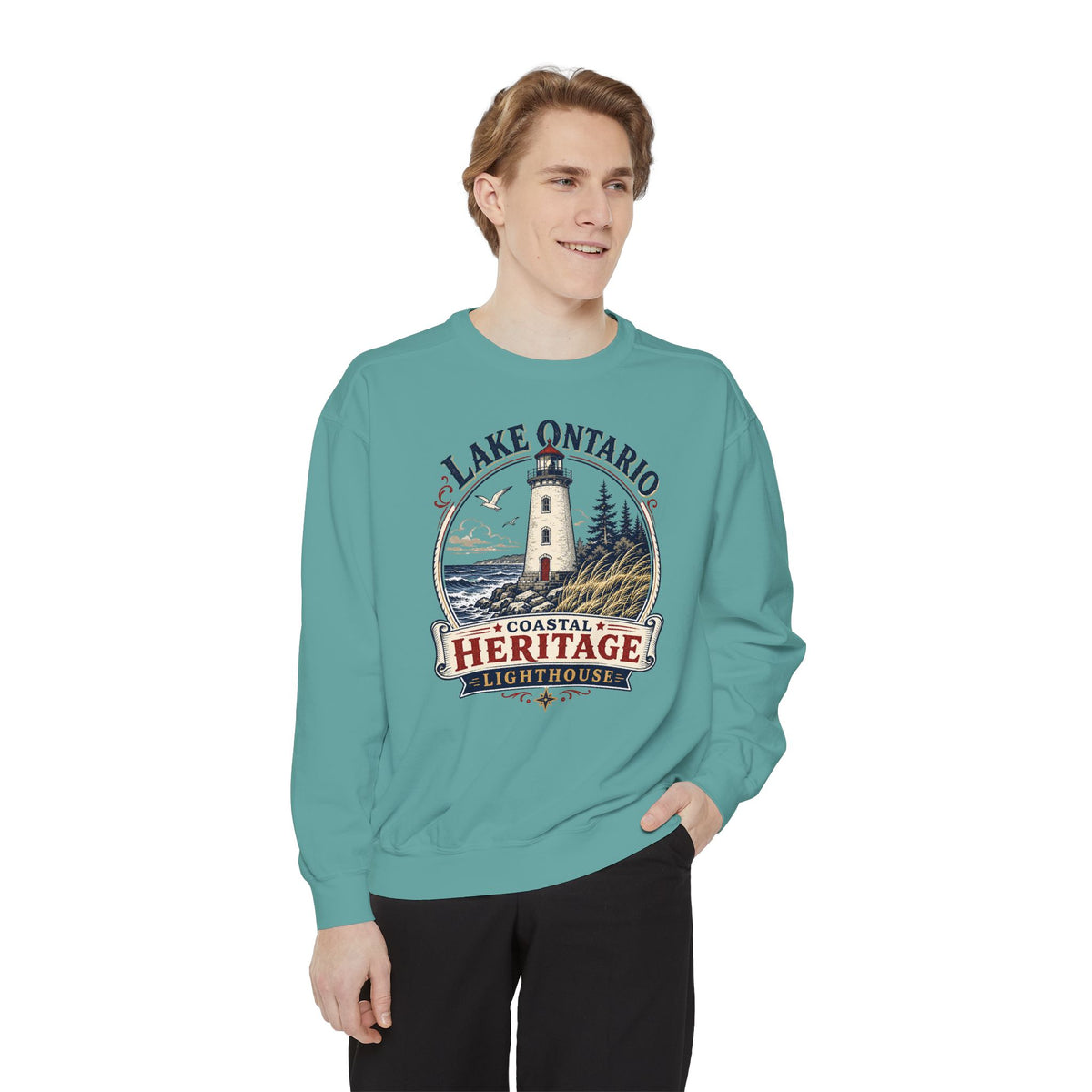 Lake Ontario Lighthouse Heritage Sweatshirt Casual Wear Shop the Lake Ontario Lighthouse Heritage Sweatshirt for classic nautical style, everyday comfort, and a tribute to Great Lakes history. Celebrate shoreline history in the Lake Ontario Lighthouse Heritage Sweatshirt, a cozy layer for beacon lovers and Great Lakes explorers. The Lake Ontario Lighthouse Heritage Sweatshirt blends soft comfort with timeless coastal pride—perfect for lighthouse fans and gifting.