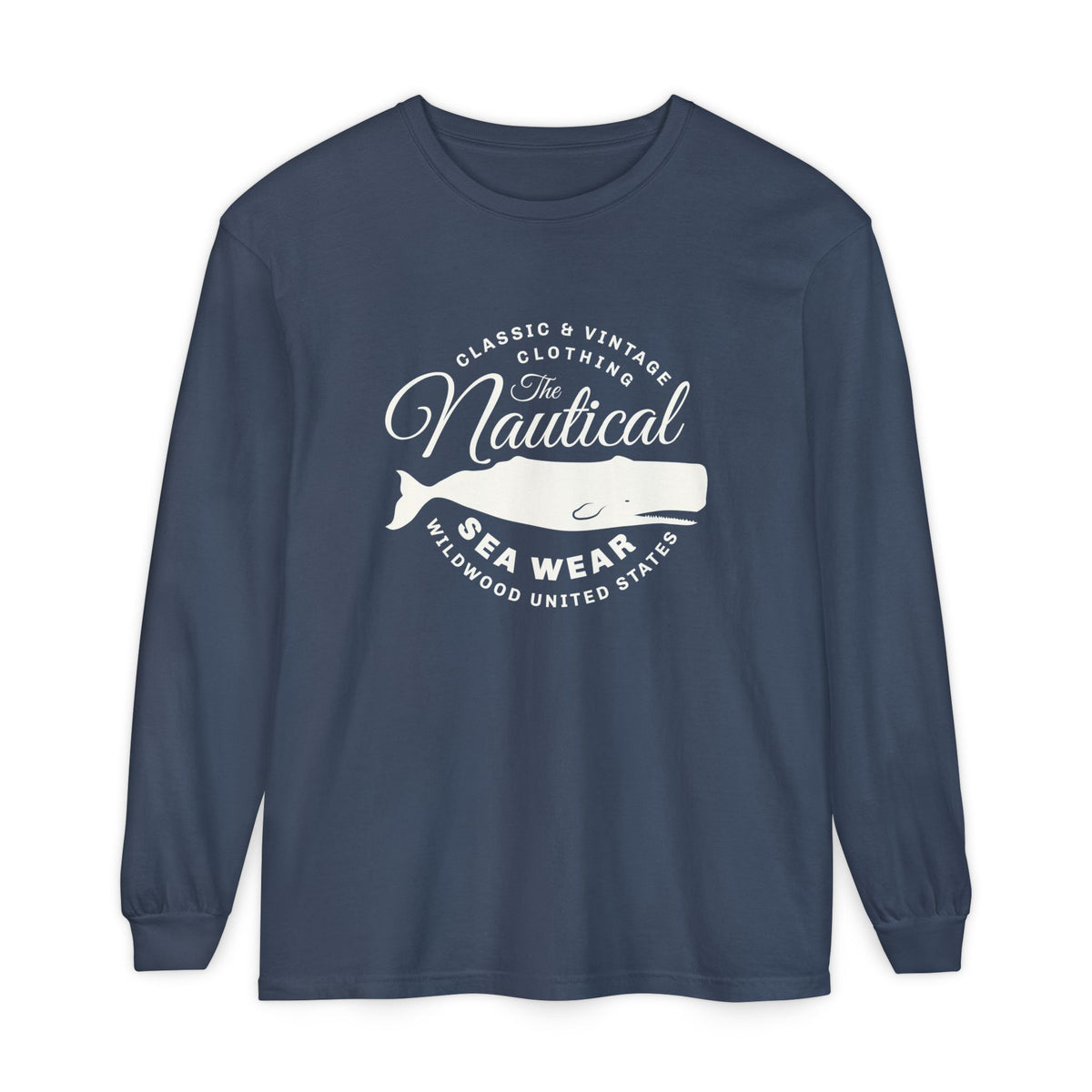 Shop unique Nautical Sea Wear Whale Long Sleeve T-Shirt for Casual Wear—a comfortable, ocean-inspired layer for everyday style. Refresh your wardrobe with the Nautical Sea Wear Whale Long Sleeve T-Shirt for Casual Wear, made for laid-back coastal style. Buy Nautical Sea Wear Whale Long Sleeve T-Shirt for Casual Wear, featuring a coastal-inspired design and all-day comfort.