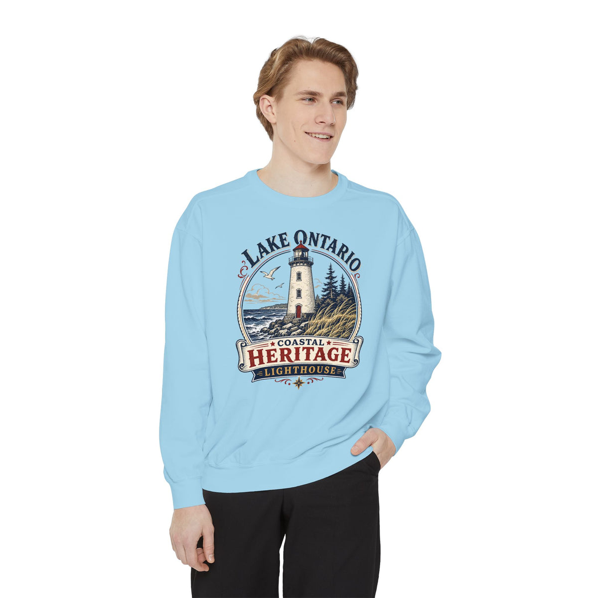 Lake Ontario Lighthouse Heritage Sweatshirt Casual Wear Shop the Lake Ontario Lighthouse Heritage Sweatshirt for classic nautical style, everyday comfort, and a tribute to Great Lakes history. Celebrate shoreline history in the Lake Ontario Lighthouse Heritage Sweatshirt, a cozy layer for beacon lovers and Great Lakes explorers. The Lake Ontario Lighthouse Heritage Sweatshirt blends soft comfort with timeless coastal pride—perfect for lighthouse fans and gifting.