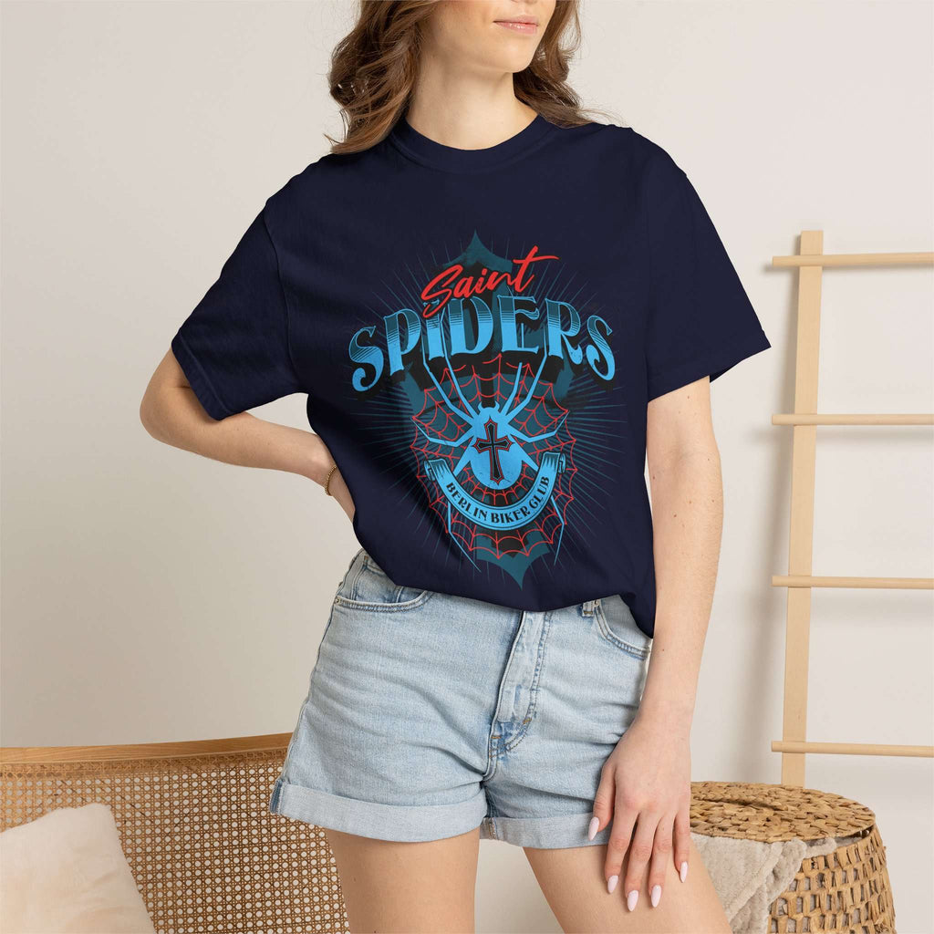 Saint Spiders Motorcycle Biker Graphic T-Shirt Casual Wear Shop the Saint Spiders Motorcycle Biker Graphic T-Shirt Casual Wear for bold, comfortable style made for riders and everyday streetwear. Upgrade your wardrobe with the Saint Spiders Motorcycle Biker Graphic T-Shirt Casual Wear, a striking choice for relaxed daily style. Buy the Saint Spiders Motorcycle Biker Graphic T-Shirt Casual Wear, combining standout biker-inspired graphics with casual comfort.