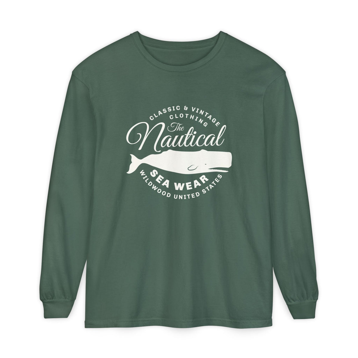 Shop unique Nautical Sea Wear Whale Long Sleeve T-Shirt for Casual Wear—a comfortable, ocean-inspired layer for everyday style. Refresh your wardrobe with the Nautical Sea Wear Whale Long Sleeve T-Shirt for Casual Wear, made for laid-back coastal style. Buy Nautical Sea Wear Whale Long Sleeve T-Shirt for Casual Wear, featuring a coastal-inspired design and all-day comfort.
