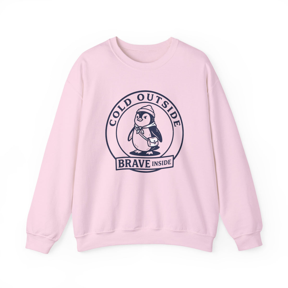 Shop Unique Cold Outside Brave Inside Crewneck Sweatshirt Casual Wear for a cozy, meaningful layer that brings warmth and courage to your wardrobe. Stay cozy and confident in the Cold Outside Brave Inside Crewneck Sweatshirt, a warm everyday layer made for bold winter style. Embrace chilly days with the Cold Outside Brave Inside Crewneck Sweatshirt—soft, comfortable, and designed to inspire confidence.