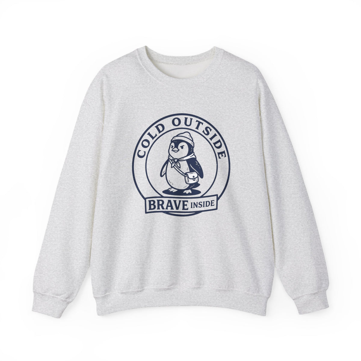 Shop Unique Cold Outside Brave Inside Crewneck Sweatshirt Casual Wear for a cozy, meaningful layer that brings warmth and courage to your wardrobe. Stay cozy and confident in the Cold Outside Brave Inside Crewneck Sweatshirt, a warm everyday layer made for bold winter style. Embrace chilly days with the Cold Outside Brave Inside Crewneck Sweatshirt—soft, comfortable, and designed to inspire confidence.