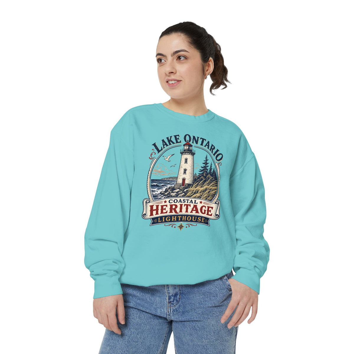 Lake Ontario Lighthouse Heritage Sweatshirt Casual Wear Shop the Lake Ontario Lighthouse Heritage Sweatshirt for classic nautical style, everyday comfort, and a tribute to Great Lakes history. Celebrate shoreline history in the Lake Ontario Lighthouse Heritage Sweatshirt, a cozy layer for beacon lovers and Great Lakes explorers. The Lake Ontario Lighthouse Heritage Sweatshirt blends soft comfort with timeless coastal pride—perfect for lighthouse fans and gifting.