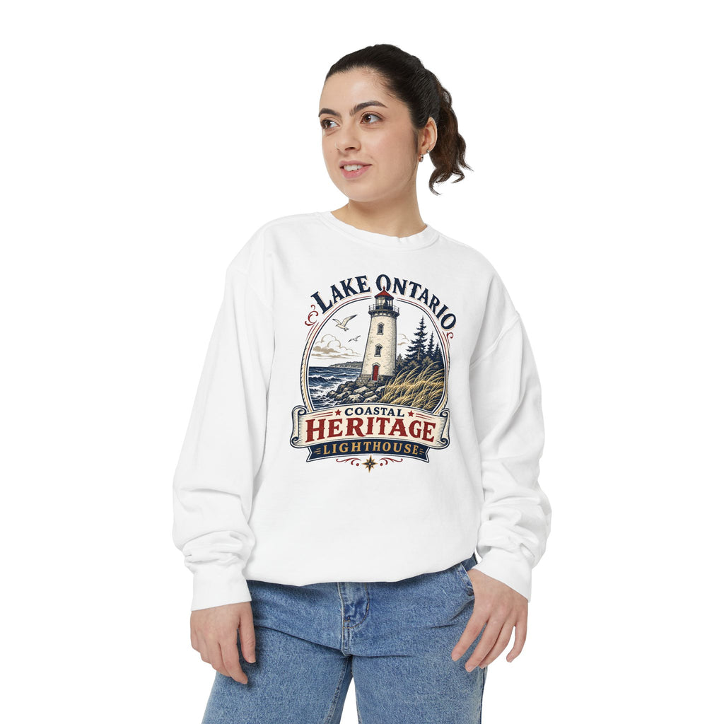 Lake Ontario Lighthouse Heritage Sweatshirt Casual Wear Shop the Lake Ontario Lighthouse Heritage Sweatshirt for classic nautical style, everyday comfort, and a tribute to Great Lakes history. Celebrate shoreline history in the Lake Ontario Lighthouse Heritage Sweatshirt, a cozy layer for beacon lovers and Great Lakes explorers. The Lake Ontario Lighthouse Heritage Sweatshirt blends soft comfort with timeless coastal pride—perfect for lighthouse fans and gifting.