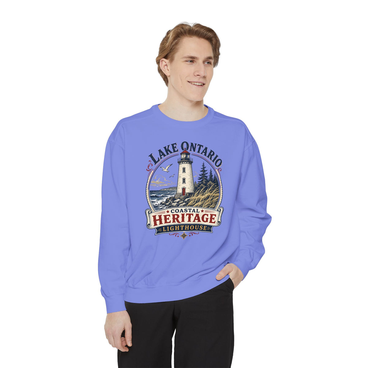 Lake Ontario Lighthouse Heritage Sweatshirt Casual Wear Shop the Lake Ontario Lighthouse Heritage Sweatshirt for classic nautical style, everyday comfort, and a tribute to Great Lakes history. Celebrate shoreline history in the Lake Ontario Lighthouse Heritage Sweatshirt, a cozy layer for beacon lovers and Great Lakes explorers. The Lake Ontario Lighthouse Heritage Sweatshirt blends soft comfort with timeless coastal pride—perfect for lighthouse fans and gifting.