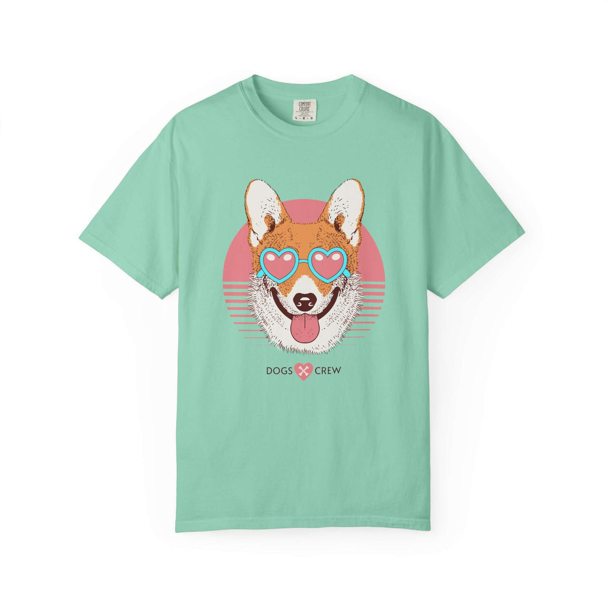 Corgi Heart Sunglasses Dogs Crew Graphic T-Shirt Casual Wear Shop the Corgi Heart Sunglasses Dogs Crew Graphic T-Shirt Casual Wear for a playful, comfortable look made for devoted dog lovers. Show off your corgi obsession with the Corgi Heart Sunglasses Dogs Crew Graphic T-Shirt Casual Wear, featuring a fun graphic and easy style. Buy the Corgi Heart Sunglasses Dogs Crew Graphic T-Shirt Casual Wear—a charming everyday tee for corgi fans who love casual comfort.