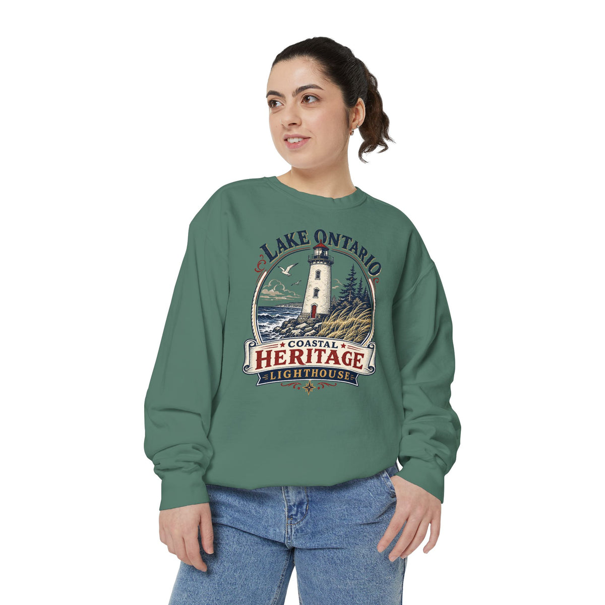 Lake Ontario Lighthouse Heritage Sweatshirt Casual Wear Shop the Lake Ontario Lighthouse Heritage Sweatshirt for classic nautical style, everyday comfort, and a tribute to Great Lakes history. Celebrate shoreline history in the Lake Ontario Lighthouse Heritage Sweatshirt, a cozy layer for beacon lovers and Great Lakes explorers. The Lake Ontario Lighthouse Heritage Sweatshirt blends soft comfort with timeless coastal pride—perfect for lighthouse fans and gifting.
