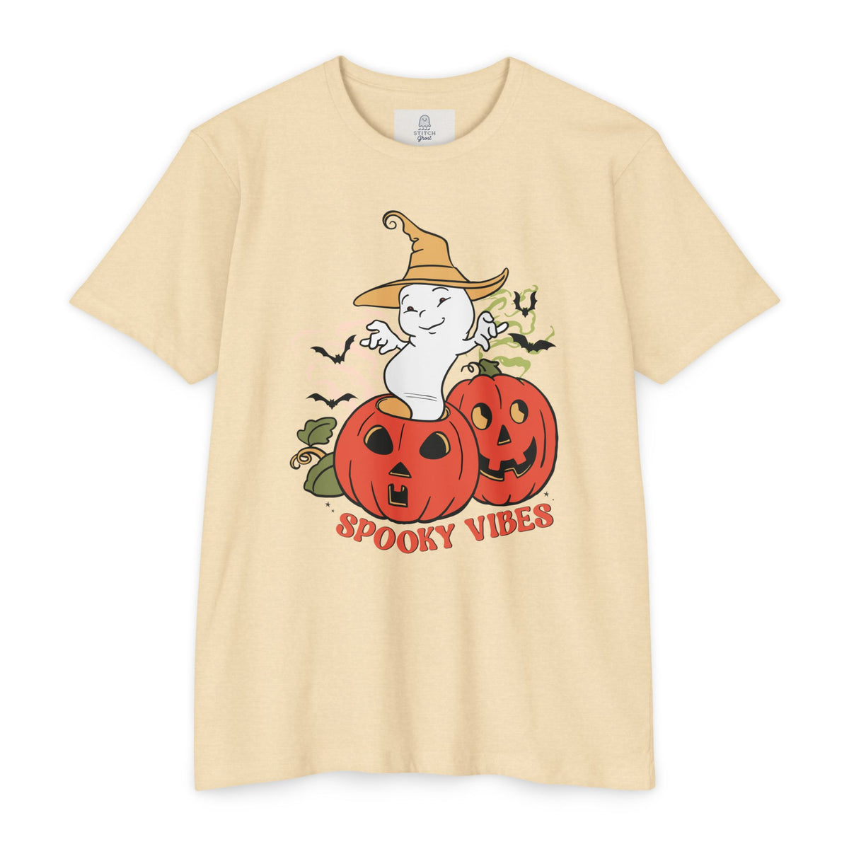 Festive Spooky Vibes Halloween Graphic T-Shirt Casual Wear Shop Festive Spooky Vibes Halloween Graphic T-Shirt Casual Wear for a playful seasonal look, ideal for parties, outings, and everyday comfort. Bring Halloween spirit to your wardrobe with Festive Spooky Vibes Halloween Graphic T-Shirt Casual Wear—great for festive casual outfits. Buy Festive Spooky Vibes Halloween Graphic T-Shirt Casual Wear, combining a fun haunted-season graphic with an easygoing everyday fit.
