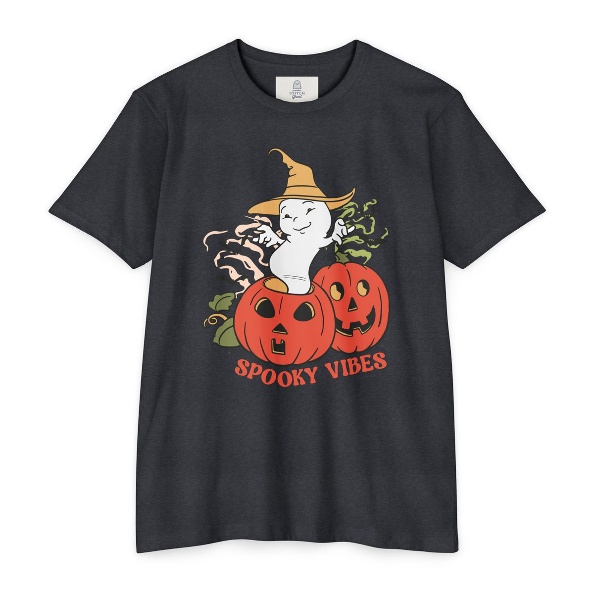 Festive Spooky Vibes Halloween Graphic T-Shirt Casual Wear Shop Festive Spooky Vibes Halloween Graphic T-Shirt Casual Wear for a playful seasonal look, ideal for parties, outings, and everyday comfort. Bring Halloween spirit to your wardrobe with Festive Spooky Vibes Halloween Graphic T-Shirt Casual Wear—great for festive casual outfits. Buy Festive Spooky Vibes Halloween Graphic T-Shirt Casual Wear, combining a fun haunted-season graphic with an easygoing everyday fit.