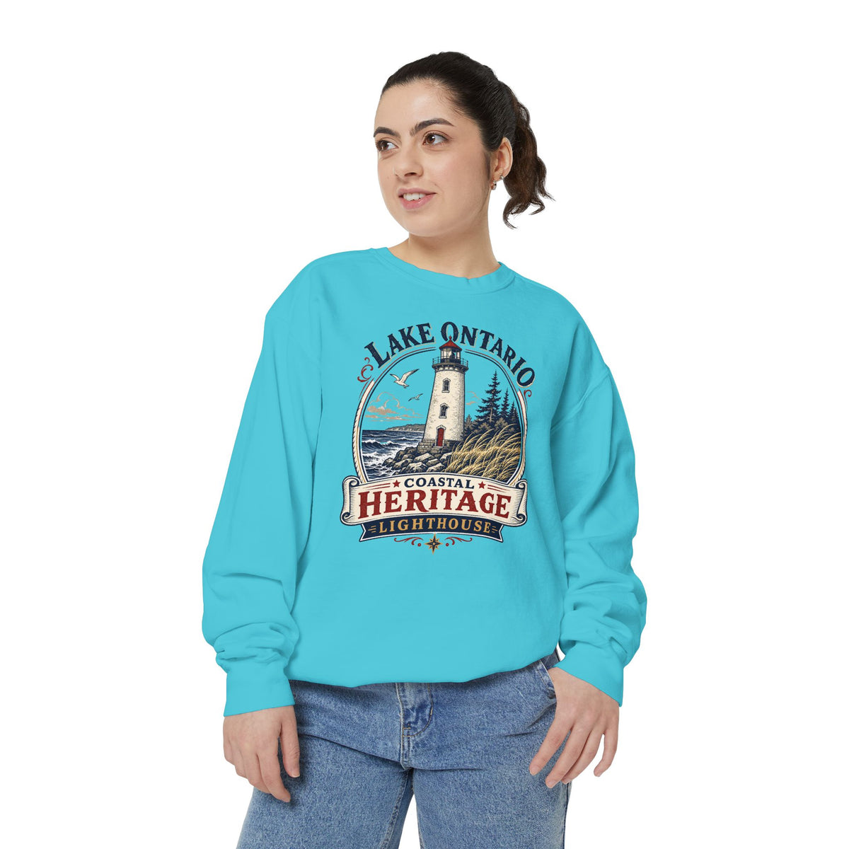 Lake Ontario Lighthouse Heritage Sweatshirt Casual Wear Shop the Lake Ontario Lighthouse Heritage Sweatshirt for classic nautical style, everyday comfort, and a tribute to Great Lakes history. Celebrate shoreline history in the Lake Ontario Lighthouse Heritage Sweatshirt, a cozy layer for beacon lovers and Great Lakes explorers. The Lake Ontario Lighthouse Heritage Sweatshirt blends soft comfort with timeless coastal pride—perfect for lighthouse fans and gifting.