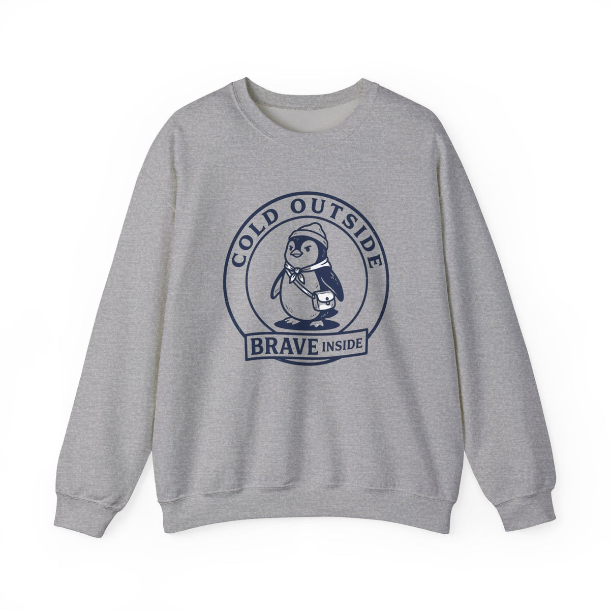 Shop Unique Cold Outside Brave Inside Crewneck Sweatshirt Casual Wear for a cozy, meaningful layer that brings warmth and courage to your wardrobe. Stay cozy and confident in the Cold Outside Brave Inside Crewneck Sweatshirt, a warm everyday layer made for bold winter style. Embrace chilly days with the Cold Outside Brave Inside Crewneck Sweatshirt—soft, comfortable, and designed to inspire confidence.