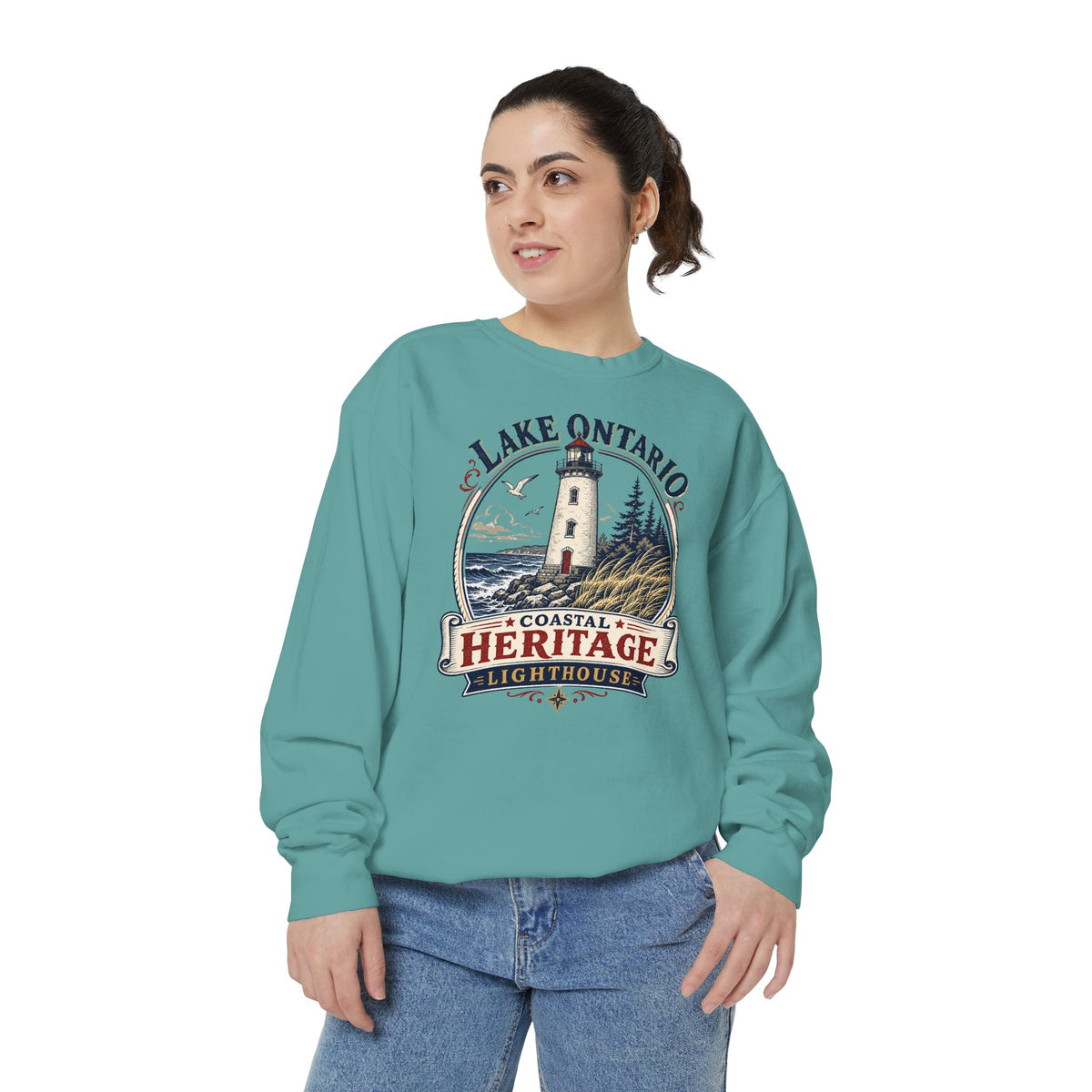 Lake Ontario Lighthouse Heritage Sweatshirt Casual Wear Shop the Lake Ontario Lighthouse Heritage Sweatshirt for classic nautical style, everyday comfort, and a tribute to Great Lakes history. Celebrate shoreline history in the Lake Ontario Lighthouse Heritage Sweatshirt, a cozy layer for beacon lovers and Great Lakes explorers. The Lake Ontario Lighthouse Heritage Sweatshirt blends soft comfort with timeless coastal pride—perfect for lighthouse fans and gifting.