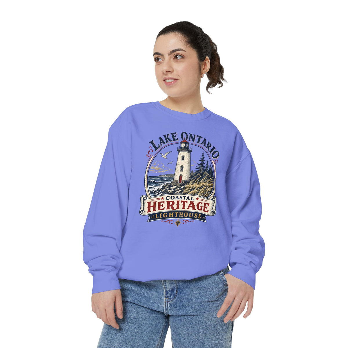 Lake Ontario Lighthouse Heritage Sweatshirt Casual Wear Shop the Lake Ontario Lighthouse Heritage Sweatshirt for classic nautical style, everyday comfort, and a tribute to Great Lakes history. Celebrate shoreline history in the Lake Ontario Lighthouse Heritage Sweatshirt, a cozy layer for beacon lovers and Great Lakes explorers. The Lake Ontario Lighthouse Heritage Sweatshirt blends soft comfort with timeless coastal pride—perfect for lighthouse fans and gifting.