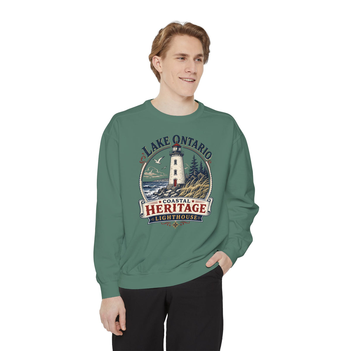 Lake Ontario Lighthouse Heritage Sweatshirt Casual Wear Shop the Lake Ontario Lighthouse Heritage Sweatshirt for classic nautical style, everyday comfort, and a tribute to Great Lakes history. Celebrate shoreline history in the Lake Ontario Lighthouse Heritage Sweatshirt, a cozy layer for beacon lovers and Great Lakes explorers. The Lake Ontario Lighthouse Heritage Sweatshirt blends soft comfort with timeless coastal pride—perfect for lighthouse fans and gifting.