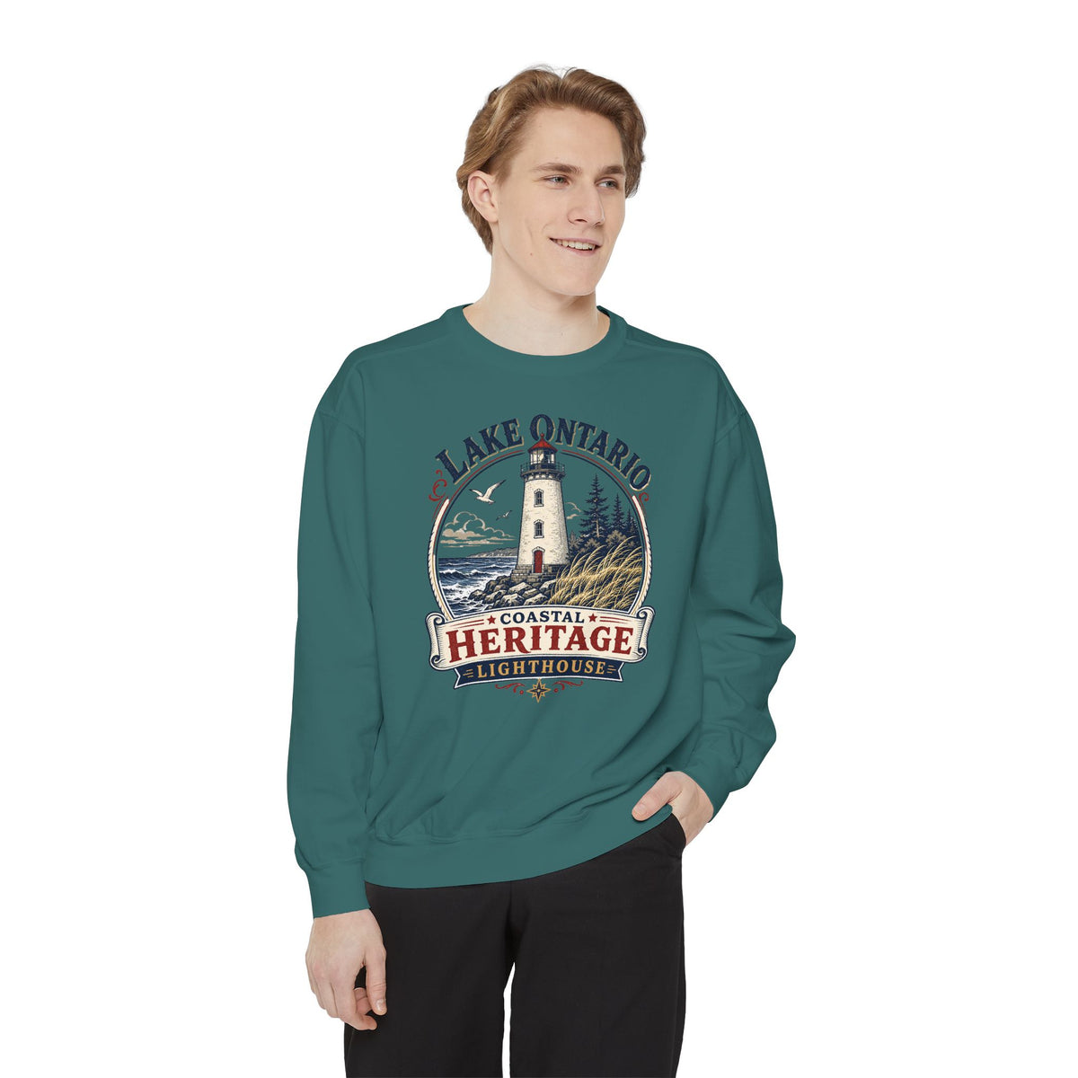 Lake Ontario Lighthouse Heritage Sweatshirt Casual Wear Shop the Lake Ontario Lighthouse Heritage Sweatshirt for classic nautical style, everyday comfort, and a tribute to Great Lakes history. Celebrate shoreline history in the Lake Ontario Lighthouse Heritage Sweatshirt, a cozy layer for beacon lovers and Great Lakes explorers. The Lake Ontario Lighthouse Heritage Sweatshirt blends soft comfort with timeless coastal pride—perfect for lighthouse fans and gifting.