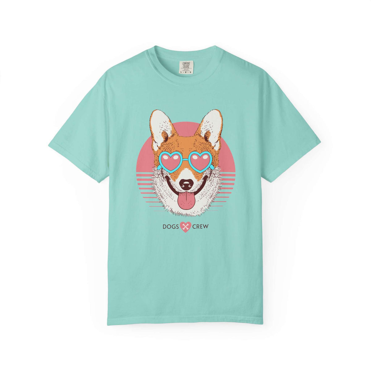 Corgi Heart Sunglasses Dogs Crew Graphic T-Shirt Casual Wear Shop the Corgi Heart Sunglasses Dogs Crew Graphic T-Shirt Casual Wear for a playful, comfortable look made for devoted dog lovers. Show off your corgi obsession with the Corgi Heart Sunglasses Dogs Crew Graphic T-Shirt Casual Wear, featuring a fun graphic and easy style. Buy the Corgi Heart Sunglasses Dogs Crew Graphic T-Shirt Casual Wear—a charming everyday tee for corgi fans who love casual comfort.