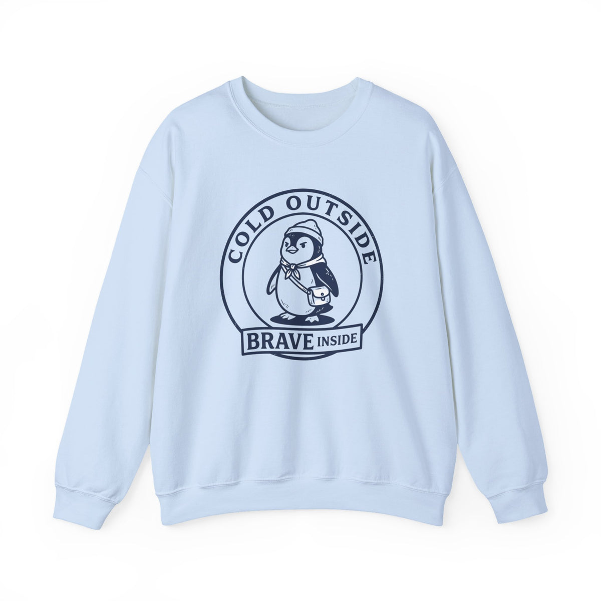 Shop Unique Cold Outside Brave Inside Crewneck Sweatshirt Casual Wear for a cozy, meaningful layer that brings warmth and courage to your wardrobe. Stay cozy and confident in the Cold Outside Brave Inside Crewneck Sweatshirt, a warm everyday layer made for bold winter style. Embrace chilly days with the Cold Outside Brave Inside Crewneck Sweatshirt—soft, comfortable, and designed to inspire confidence.