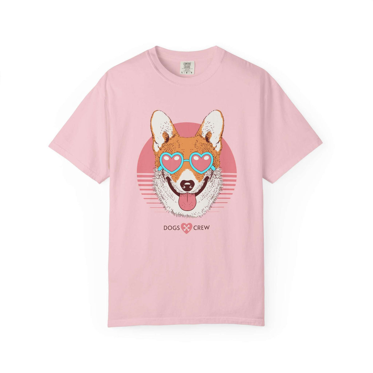 Corgi Heart Sunglasses Dogs Crew Graphic T-Shirt Casual Wear Shop the Corgi Heart Sunglasses Dogs Crew Graphic T-Shirt Casual Wear for a playful, comfortable look made for devoted dog lovers. Show off your corgi obsession with the Corgi Heart Sunglasses Dogs Crew Graphic T-Shirt Casual Wear, featuring a fun graphic and easy style. Buy the Corgi Heart Sunglasses Dogs Crew Graphic T-Shirt Casual Wear—a charming everyday tee for corgi fans who love casual comfort.