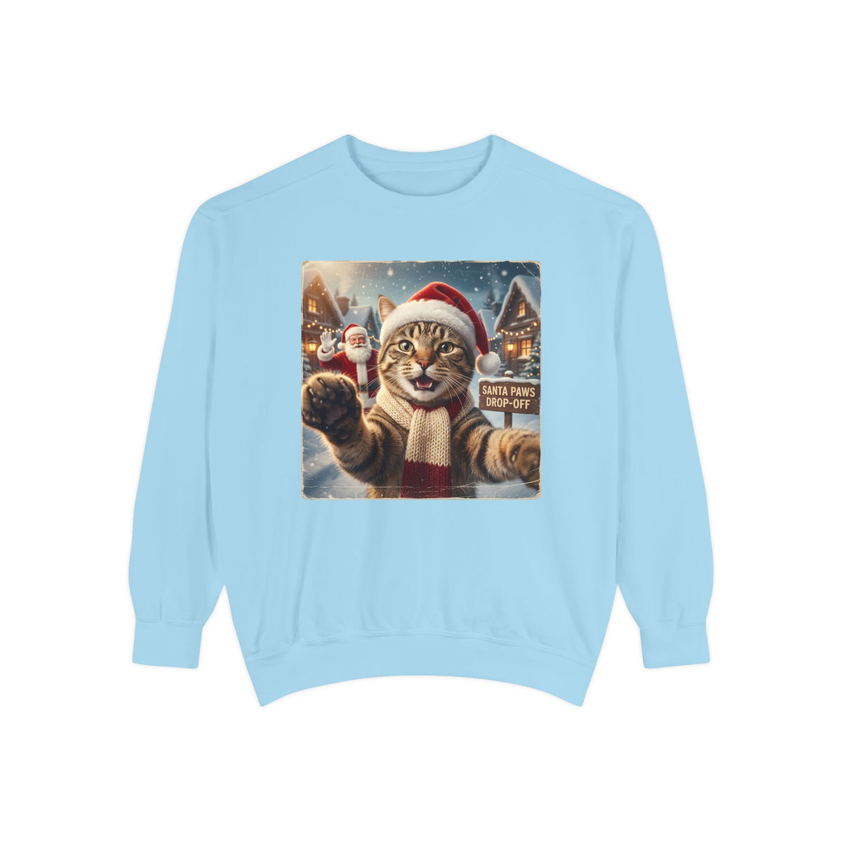 Shop Funny Festive Santa Cat Christmas Sweatshirt for Casual Outfits, a cozy, playful pick for holiday parties, lounging, and seasonal style. Add feline festive flair with the Festive Santa Cat Christmas Sweatshirt for Casual Outfits, perfect for cozy winter looks and holiday fun. Buy Festive Santa Cat Christmas Sweatshirt for Casual Outfits—soft, cheerful holiday wear made for gift giving and everyday comfort.