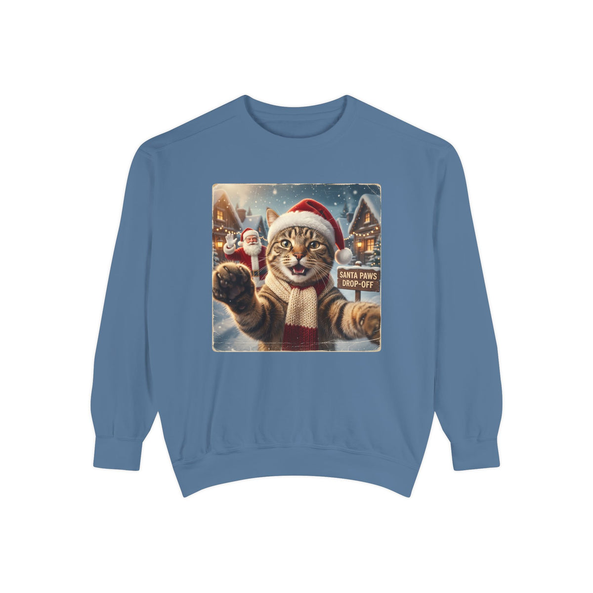Shop Funny Festive Santa Cat Christmas Sweatshirt for Casual Outfits, a cozy, playful pick for holiday parties, lounging, and seasonal style. Add feline festive flair with the Festive Santa Cat Christmas Sweatshirt for Casual Outfits, perfect for cozy winter looks and holiday fun. Buy Festive Santa Cat Christmas Sweatshirt for Casual Outfits—soft, cheerful holiday wear made for gift giving and everyday comfort.