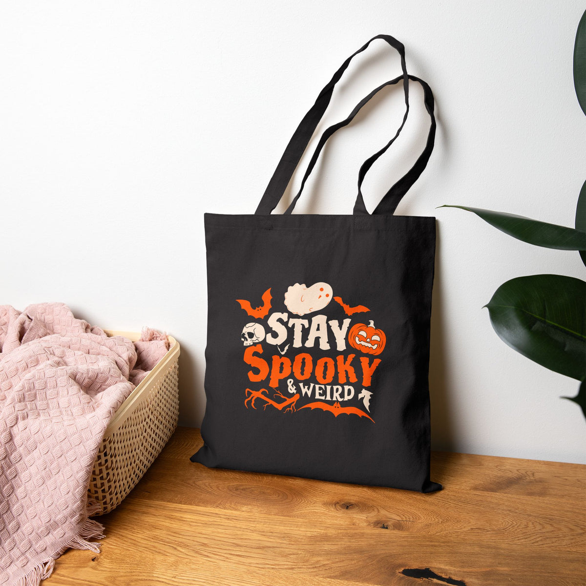 Shop Stay Spooky Weird Funny Halloween Canvas Tote Bag Online Carry Halloween essentials in a Stay Spooky Weird Funny Halloween Canvas Tote Bag. Durable, roomy, and perfect for quirky seasonal style. Show off your eerie sense of humor with the Stay Spooky Weird Funny Halloween Canvas Tote Bag, made for treats, errands, and more. Make every October outing more fun with a Stay Spooky Weird Funny Halloween Canvas Tote Bag—an ideal reusable accessory for spooky fans.