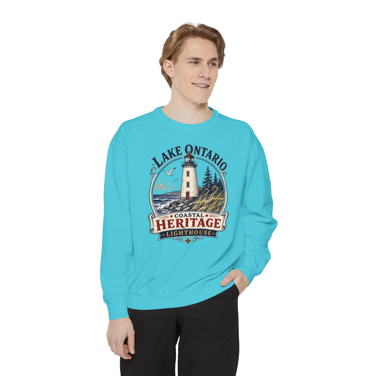 Lake Ontario Lighthouse Heritage Sweatshirt Casual Wear Shop the Lake Ontario Lighthouse Heritage Sweatshirt for classic nautical style, everyday comfort, and a tribute to Great Lakes history. Celebrate shoreline history in the Lake Ontario Lighthouse Heritage Sweatshirt, a cozy layer for beacon lovers and Great Lakes explorers. The Lake Ontario Lighthouse Heritage Sweatshirt blends soft comfort with timeless coastal pride—perfect for lighthouse fans and gifting.