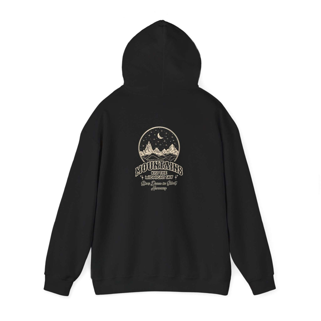 Mountains Kiss the Midnight Sky Outdoor Hoodie Casual Wear Shop Mountains Kiss the Midnight Sky Outdoor Hoodie Casual Wear for a soft, versatile layer that takes you from trails to town in comfort. Stay warm in the Mountains Kiss the Midnight Sky Outdoor Hoodie Casual Wear, designed for relaxed layering, stargazing nights, and daily outings. Buy the Mountains Kiss the Midnight Sky Outdoor Hoodie Casual Wear—cozy comfort and bold style for cool hikes, campfires, and everyday adventures.