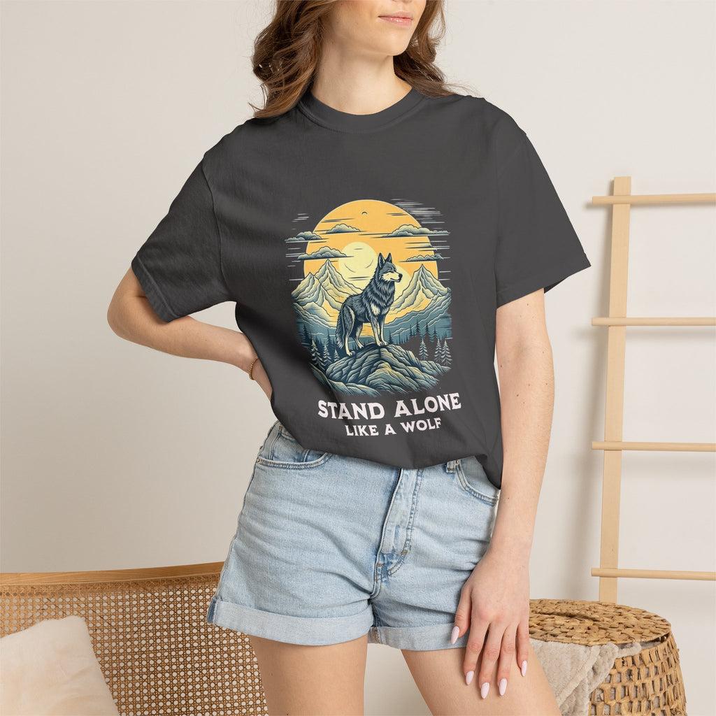 Stand Alone Like A Wolf T-Shirt for Casual Wear delivers bold style, soft comfort, and an effortless fit for everyday confidence. Shop the Stand Alone Like A Wolf T-Shirt for Casual Wear for a comfortable, versatile graphic tee that elevates any laid-back look. Find your edge with the Stand Alone Like A Wolf T-Shirt for Casual Wear, made for relaxed comfort and standout street-ready style.
