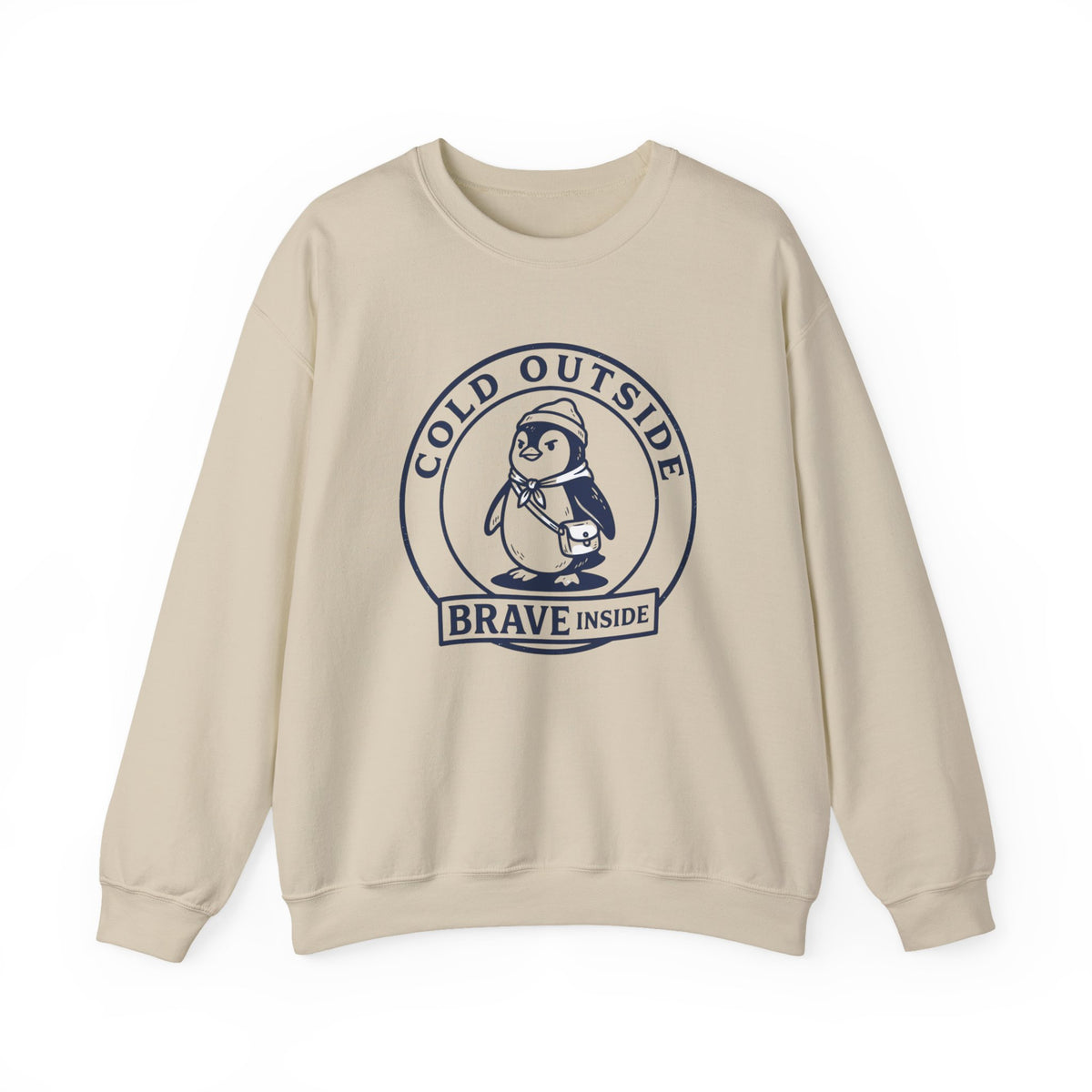 Shop Unique Cold Outside Brave Inside Crewneck Sweatshirt Casual Wear for a cozy, meaningful layer that brings warmth and courage to your wardrobe. Stay cozy and confident in the Cold Outside Brave Inside Crewneck Sweatshirt, a warm everyday layer made for bold winter style. Embrace chilly days with the Cold Outside Brave Inside Crewneck Sweatshirt—soft, comfortable, and designed to inspire confidence.