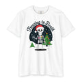 Freezing to Death Skeleton Christmas T-Shirt Casual Wear Add the Freezing to Death Skeleton Christmas T-Shirt Casual Wear to your wardrobe for a spooky, comfortable twist on holiday casual style. Shop Freezing to Death Skeleton Christmas T-Shirt Casual Wear for a darkly festive look, cozy comfort, and standout seasonal style. Buy Freezing to Death Skeleton Christmas T-Shirt Casual Wear, a bold holiday graphic tee for relaxed outfits and eerie festive fun.