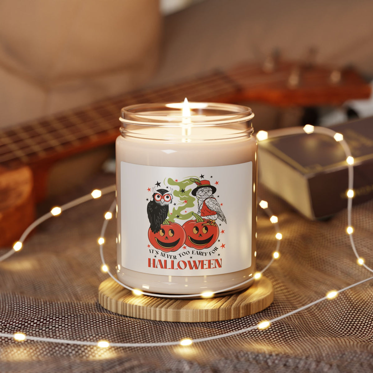 Natural Cozy Autumn Vibes in Halloween Scented Soy Candle for Home Fragrance Shop the Cozy Autumn Vibes in Halloween Scented Soy Candle for a warm, inviting fragrance that elevates fall evenings and Halloween decor. Light the Cozy Autumn Vibes in Halloween Scented Soy Candle to create a cozy fall atmosphere for gatherings, movie nights, and spooky season. Cozy Autumn Vibes in Halloween Scented Soy Candle brings warm seasonal fragrance to your home—perfect for crisp nights and spooky decor.
