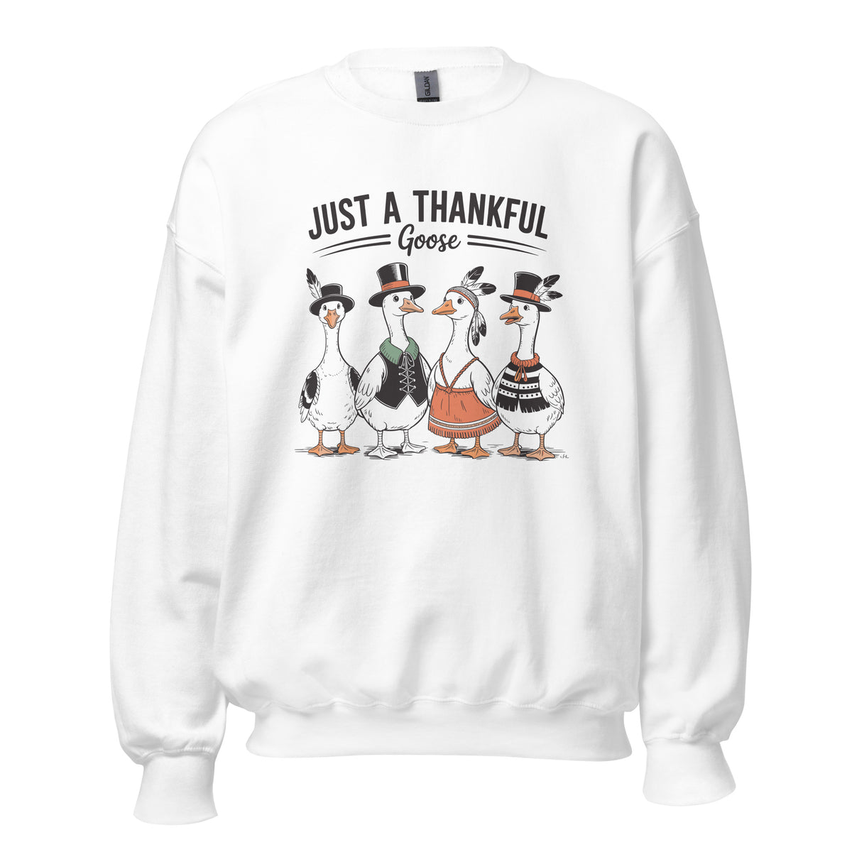 Shop Cute Thankful Goose Thanksgiving Crewneck Sweatshirt for Casual Wear for a cheerful, cozy look that brings warmth to every fall celebration. Add festive charm to your wardrobe with the Thankful Goose Thanksgiving Crewneck Sweatshirt, perfect for Thanksgiving and fall days. Buy Thankful Goose Thanksgiving Crewneck Sweatshirt, a cozy festive staple for fall gatherings, gratitude, and seasonal style.