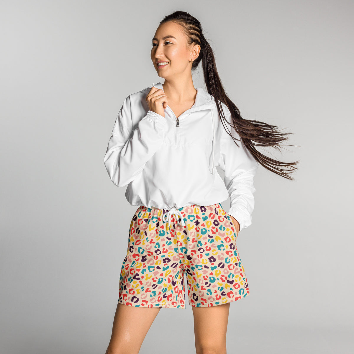 Cool Colorful Leopard Pattern Athletic Long Shorts for Casual Outfits Refresh your wardrobe with Colorful Leopard Pattern Athletic Long Shorts Casual Outfits—perfect for lounging, training, or errands. Buy Colorful Leopard Pattern Athletic Long Shorts Casual Outfits designed for relaxed days, workouts, and standout streetwear. Shop Colorful Leopard Pattern Athletic Long Shorts Casual Outfits for bold comfort, breathable movement, and everyday sporty style.