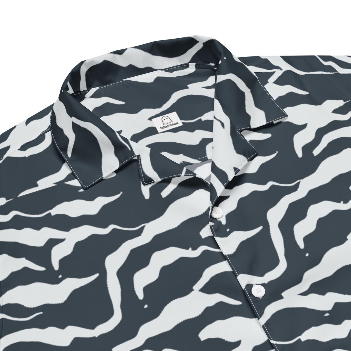 Shop Unique Camo Pattern Button Shirt in Wavy Organic Stripes Casual Wear for an artful take on camouflage, designed to elevate casual outfits. Order Camo Pattern Button Shirt in Wavy Organic Stripes, a bold, versatile layer that brings standout texture to everyday looks. Purchase Camo Pattern Button Shirt in Wavy Organic Stripes—an expressive statement piece with a fresh, modern camouflage feel.