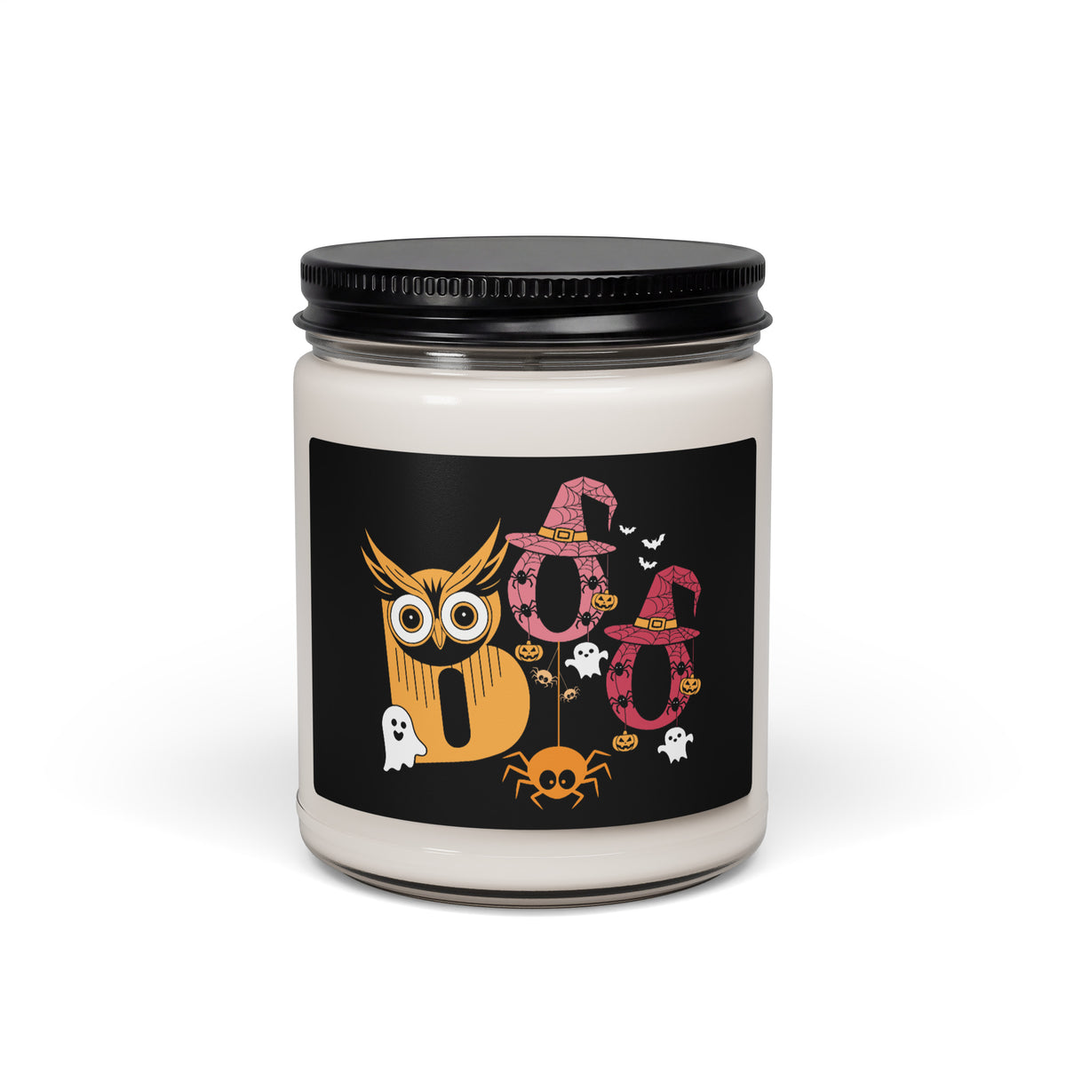 Bring Halloween home with the Boo Halloween Owl and Witch Hat Scented Soy Candle Home Decor—a delightful soy candle for warm, spooky ambience. Light up spooky season with the Boo Halloween Owl and Witch Hat Scented Soy Candle, featuring a cozy fragrance and charming festive design. Buy Boo Halloween Owl and Witch Hat Scented Soy Candle, a festive, fragrant accent for parties, gifting, and autumn nights.