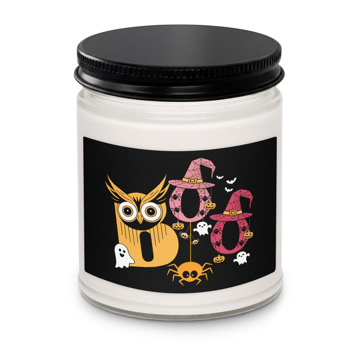 Bring Halloween home with the Boo Halloween Owl and Witch Hat Scented Soy Candle Home Decor—a delightful soy candle for warm, spooky ambience. Light up spooky season with the Boo Halloween Owl and Witch Hat Scented Soy Candle, featuring a cozy fragrance and charming festive design. Buy Boo Halloween Owl and Witch Hat Scented Soy Candle, a festive, fragrant accent for parties, gifting, and autumn nights.