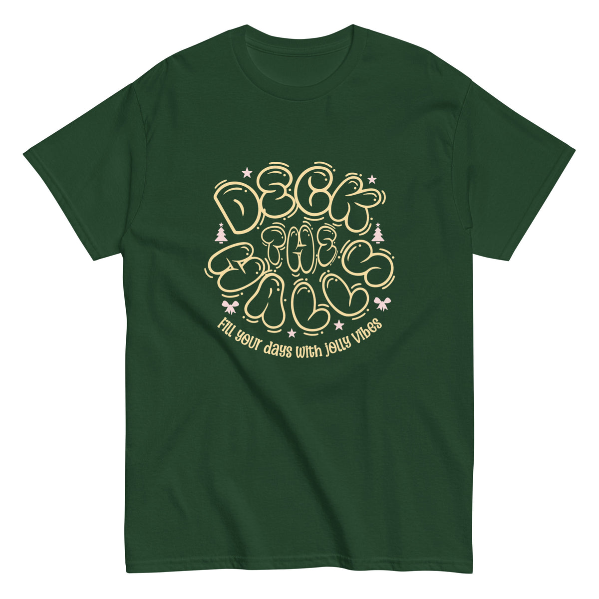 Shop a Deck The Halls Christmas T-Shirt for Festive Wear and bring merry comfort, classic holiday charm, and festive spirit to every gathering. Celebrate the season in a Deck The Halls Christmas T-Shirt for Festive Wear, featuring cheerful holiday style for parties and gifting. Make holiday outfits more memorable with a Deck The Halls Christmas T-Shirt for Festive Wear, perfect for cozy celebrations and gifts.