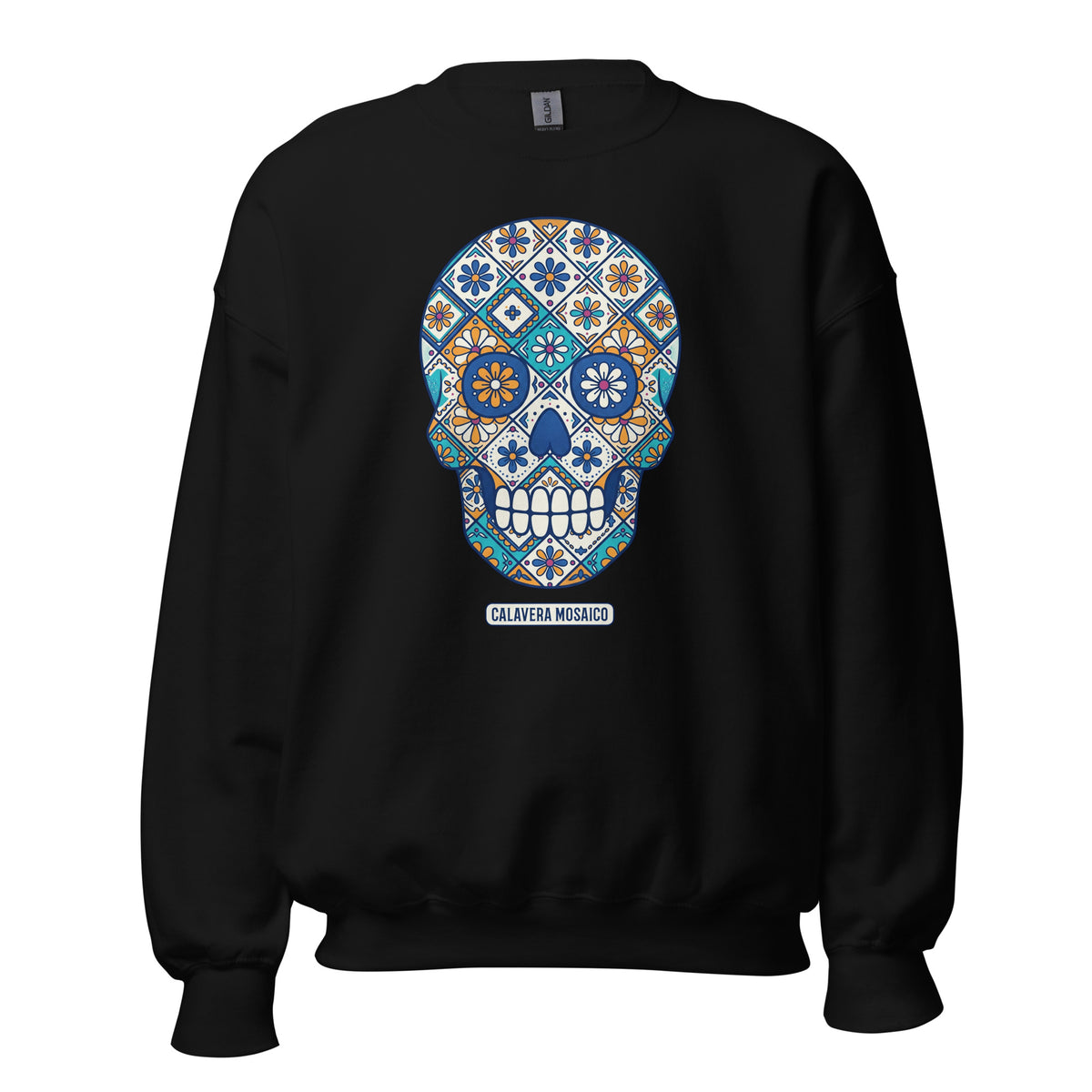 Colorful Mexican Sugar Skull Crewneck Sweatshirt Casual Wear Shop the Colorful Mexican Sugar Skull Crewneck Sweatshirt Casual Wear, featuring vibrant Día de los Muertos-inspired style for everyday comfort. Add vibrant personality to your wardrobe with Colorful Mexican Sugar Skull Crewneck Sweatshirt Casual Wear, made for standout everyday style. Buy Colorful Mexican Sugar Skull Crewneck Sweatshirt Casual Wear with bold, festive artwork—an easy statement piece for casual outfits.