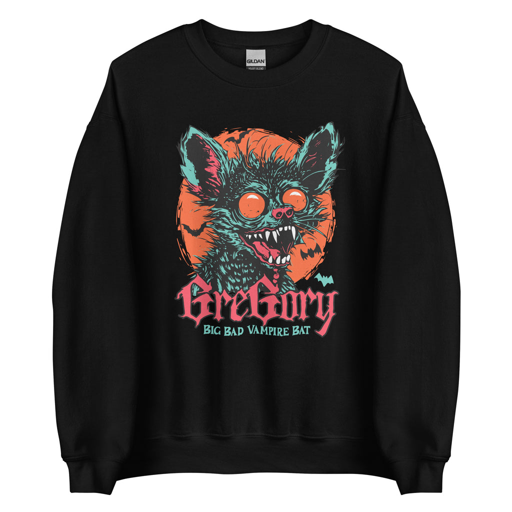 Buy Gregory Vampire Bat Crewneck Sweatshirt for Casual Outfits, a comfortable statement layer for cool, casual days. Elevate relaxed looks with the Gregory Vampire Bat Crewneck Sweatshirt for Casual Outfits—soft, striking, and made for daily wear. Shop the Gregory Vampire Bat Crewneck Sweatshirt for Casual Outfits, combining bold gothic style, cozy comfort, and everyday versatility.