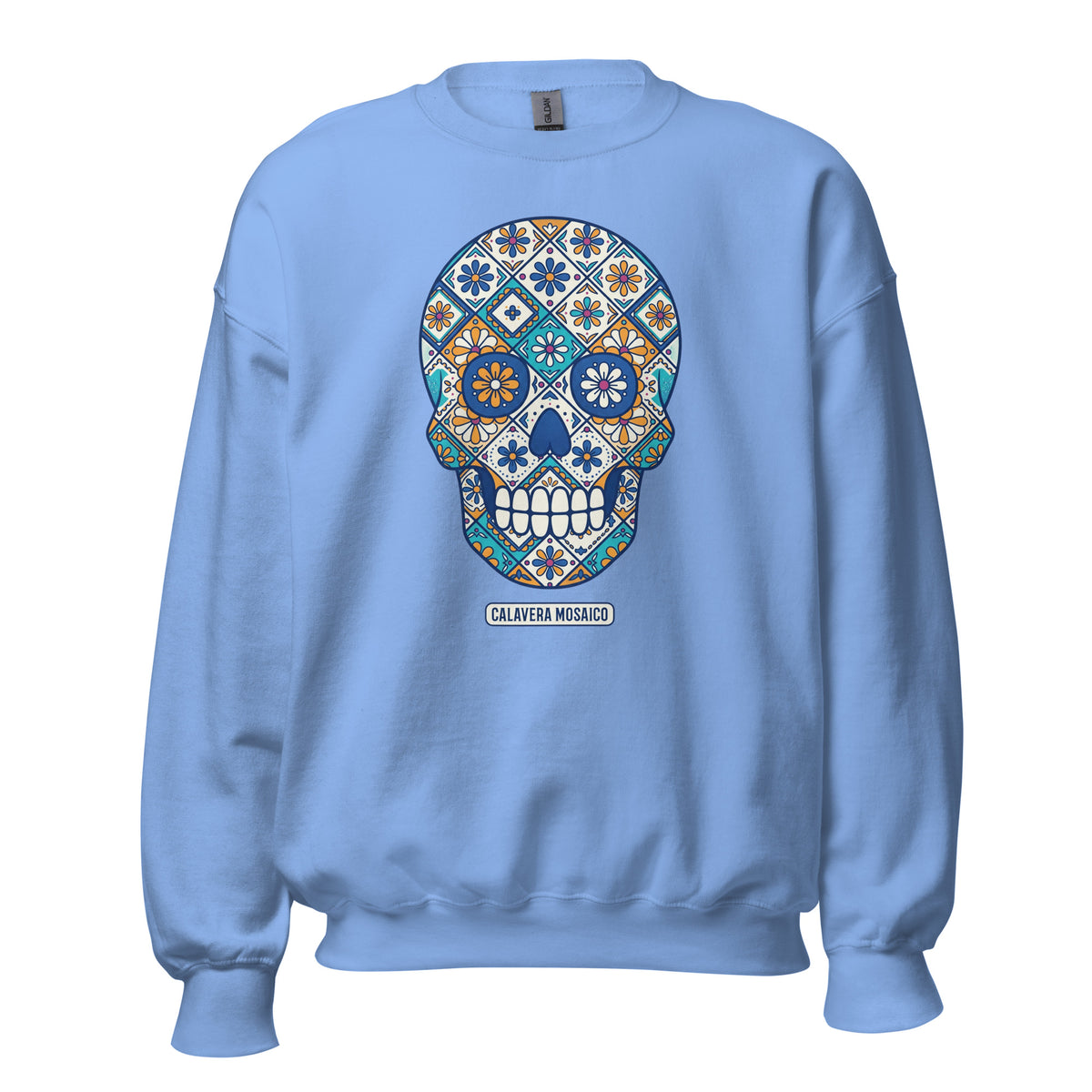 Colorful Mexican Sugar Skull Crewneck Sweatshirt Casual Wear Shop the Colorful Mexican Sugar Skull Crewneck Sweatshirt Casual Wear, featuring vibrant Día de los Muertos-inspired style for everyday comfort. Add vibrant personality to your wardrobe with Colorful Mexican Sugar Skull Crewneck Sweatshirt Casual Wear, made for standout everyday style. Buy Colorful Mexican Sugar Skull Crewneck Sweatshirt Casual Wear with bold, festive artwork—an easy statement piece for casual outfits.